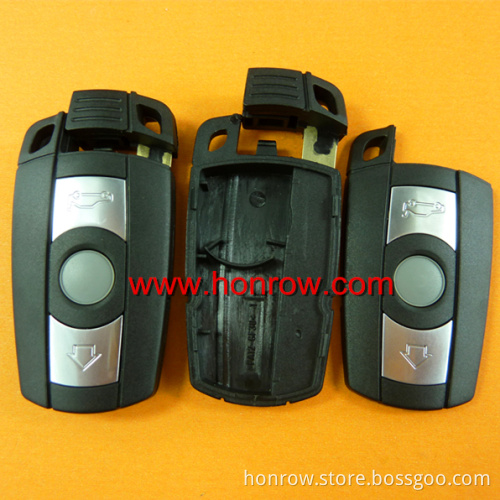High quality BM 5 series 3 button remote key blank with smart blade bm replacement car key